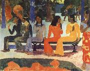 Paul Gauguin We Shall not go to market Today china oil painting artist